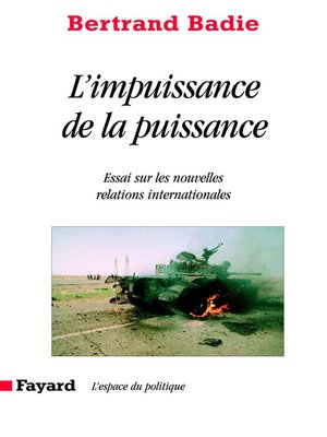 cover image of L'impuissance de la puissance